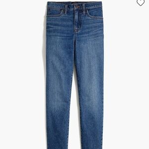 J.Crew 10" high-rise skinny jean in all-day stretch size 26